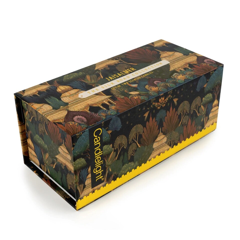 image 1 of The Silk Road Collection Jaisalmer Candle Duo Gift Set