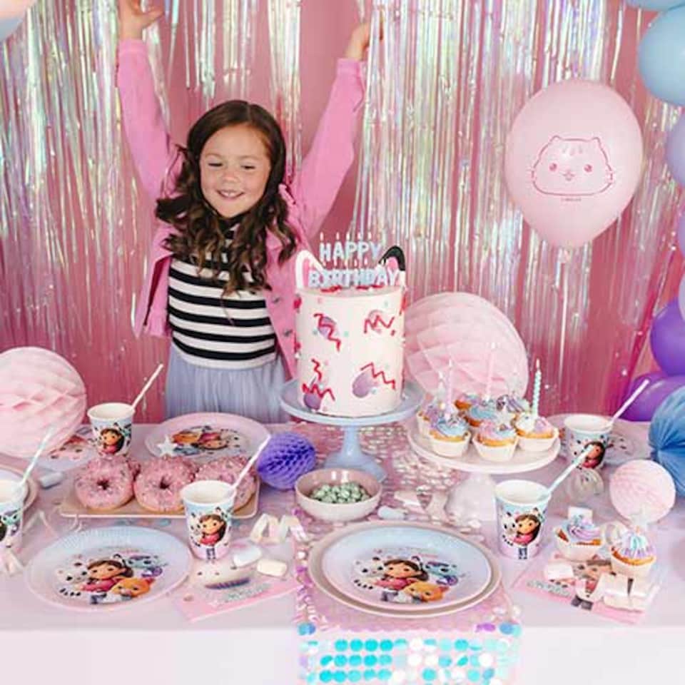 image 1 of Gabby's Dollhouse Paper Cups 250ml - Pack of 6