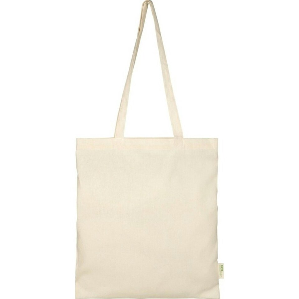 image 1 of Bullet Orissa Organic Cotton Tote Bag - Natural - One Size Cream