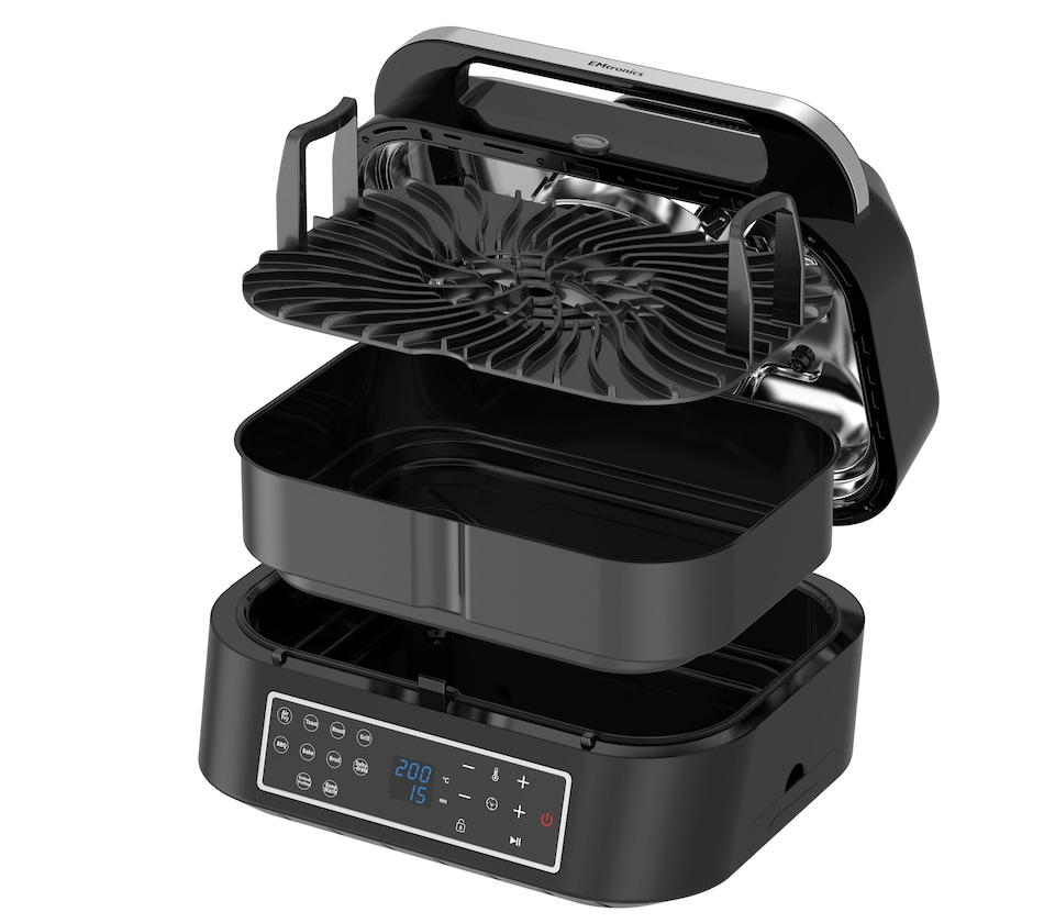image 1 of Emtronics 6.3L Grill and Air Fryer