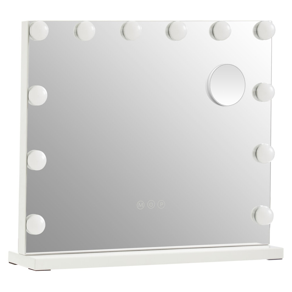 image 1 of Cassini Illuminated LED Free Standing Vanity Mirror