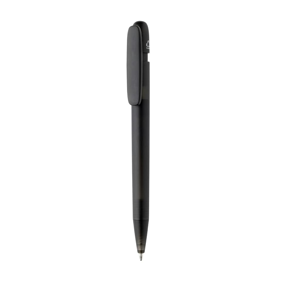 image 1 of XD Collection Devin Transparent Recycled ABS Plastic Pen - Black - One Size