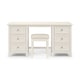 image 3 of Premier Pure White Dressing Stool