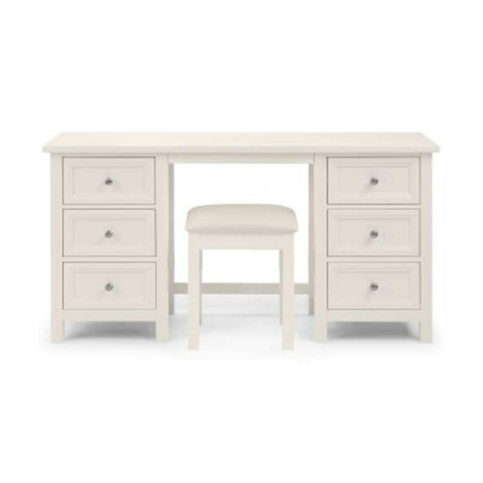 image 1 of Premier Pure White Dressing Stool