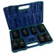 image 1 of 1in Drive Double Deep Metric MM Impact Sockets 6 Sided 24mm - 38mm 8pc