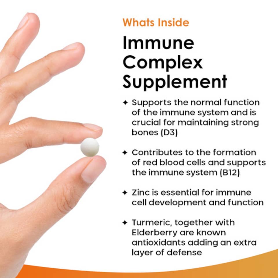 image 1 of Immune Complex + Vitamins & Minerals 120 Tablets