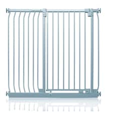 Safetots Elite Pressure Safety Gate, 116cm - 125cm, Matt Grey, Pressure Fit Stair Gate, Baby Gate for Doors Hallways and Spaces, Safety Barrier, Easy Installation
