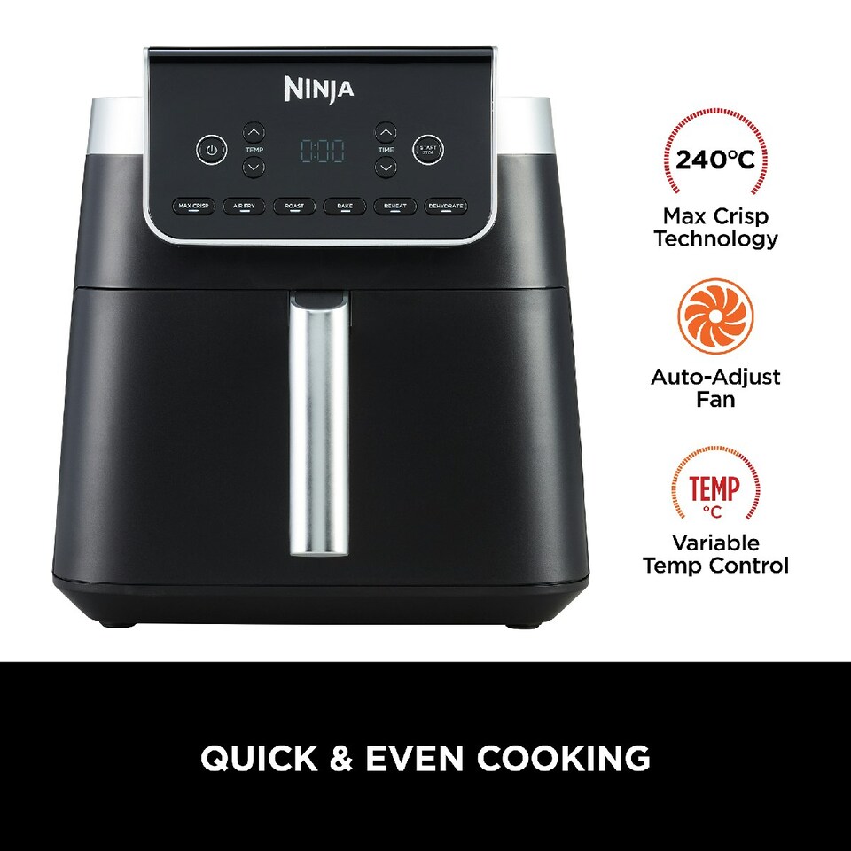 image 1 of Ninja Air Fryer MAX PRO 6.2L AF180UK