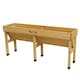 image 1 of Wallhugger Medium Natural Planter Brown