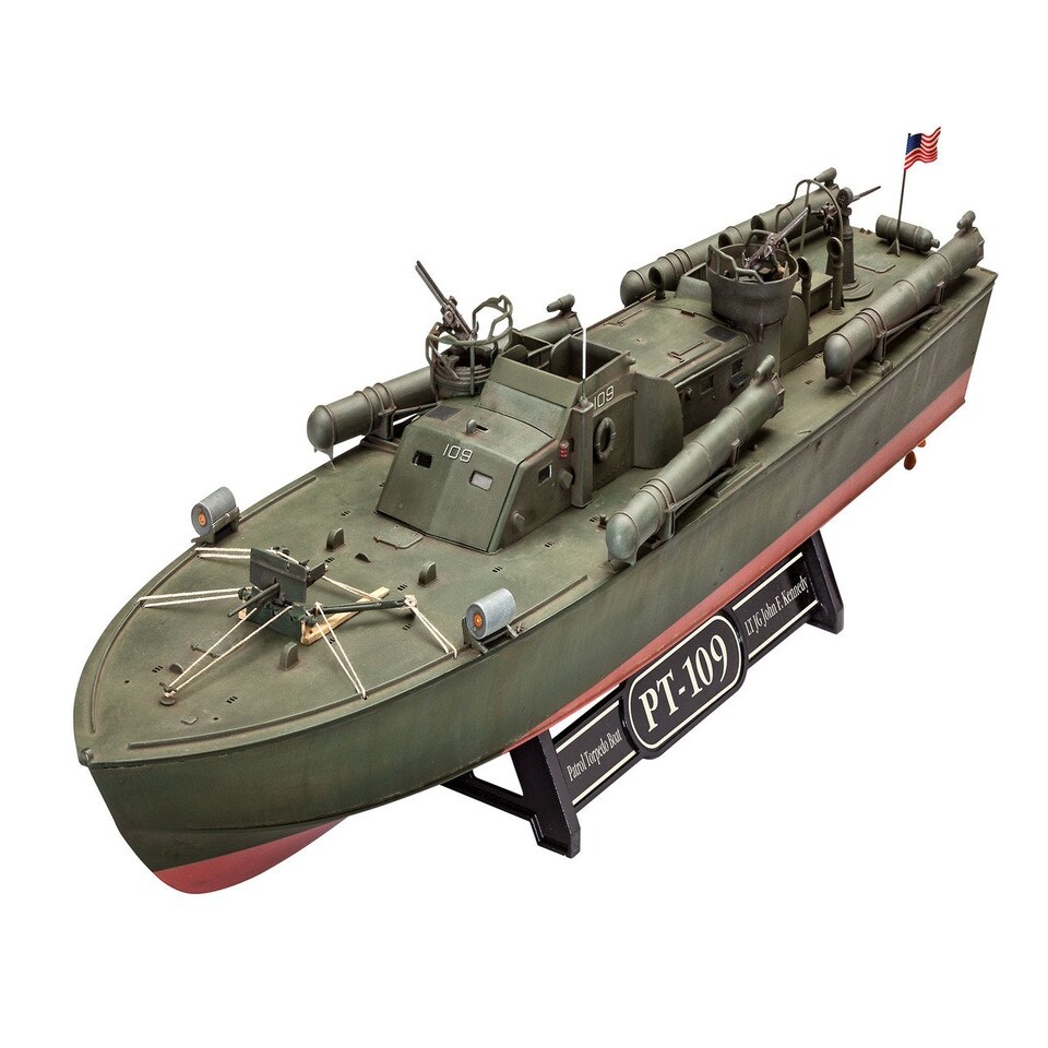 image 1 of Revell Model Set Patrol Torpedo Boat Pt-109