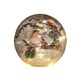 image 7 of 15cm Battery Operated Light up Robin Crackle Glass Ball with 12 Warm White LEDs