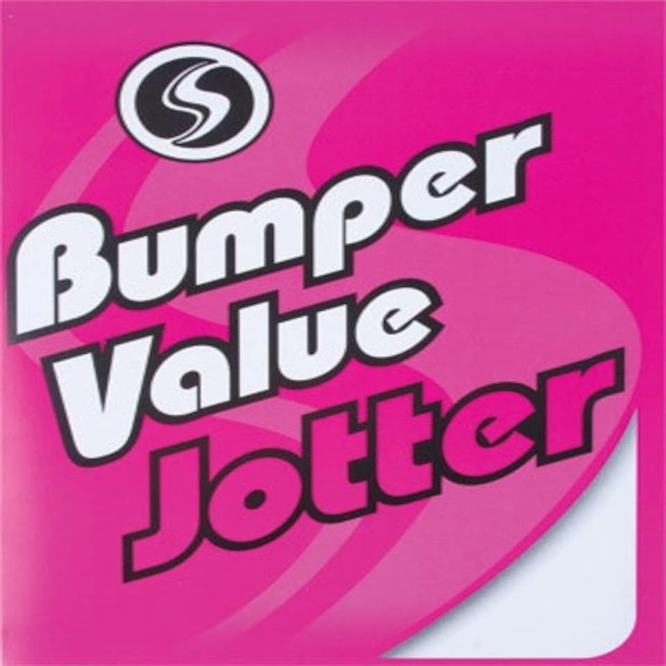 image 1 of Super Value Bumper Jotter Plain Unruled