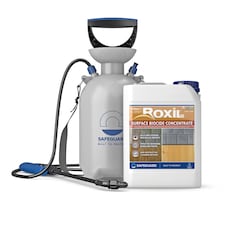 Roxil 200 Wood & Patio Cleaner - 5L & Sprayer - Cleans Decking, Fencing, Wooden structures, Patios and Paving (200 KIT)