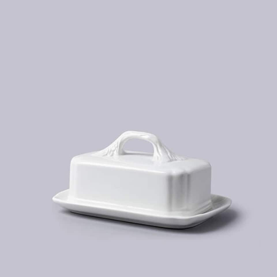 W.M.Bartleet & Sons Butter Plate with Lid 19cm