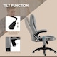 image 5 of Vinsetto Office Chair w/ Heating 6-Point Massage Relaxing Reclining Grey