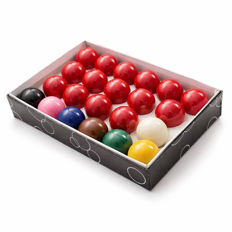 image 1 of Full Size Regulation 22 Snooker Billiard Ball Set | Multi