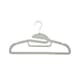 image 2 of Addis Non-Slip Rubber Hangers 10-Pack