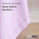 image 5 of Homescapes Mauve Tablecloth - 137 x 178 cm | Purple | Mauve