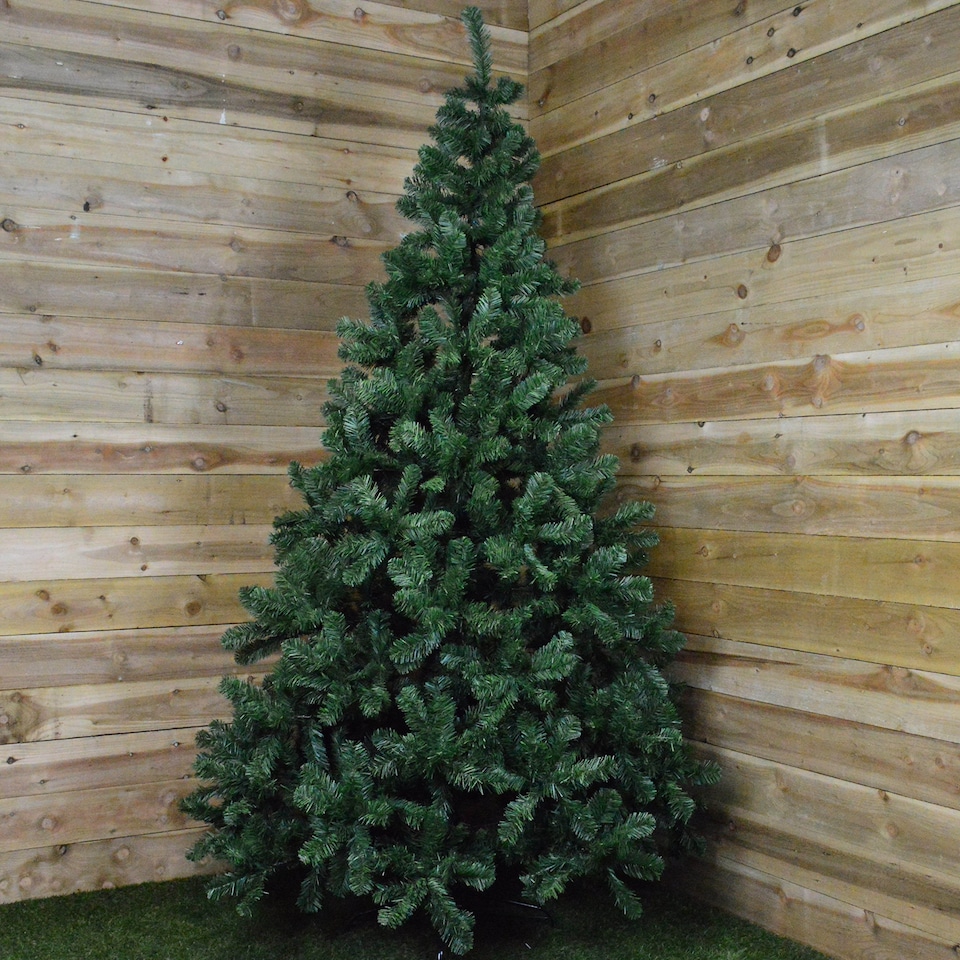 image 1 of 8ft (240cm) Imperial Pine Christmas Tree with 980 Tips in Green