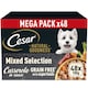 image 1 of 48 x 100g Cesar Natural Goodness Grain Free Adult Dog Food Trays Mixed Gravy
