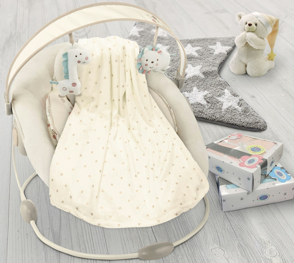 Gift Packed Baby Blanket - 106cm x 76cm | Cream