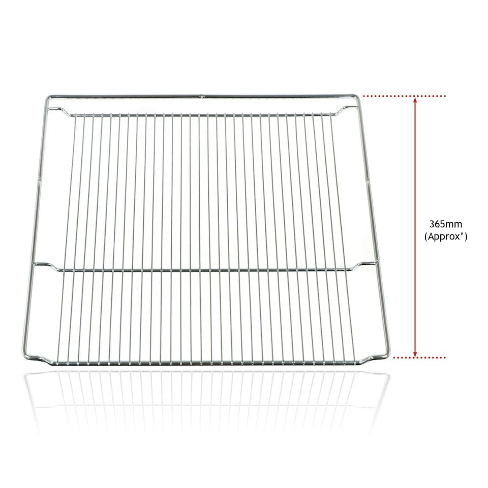 image 1 of SPARES2GO Shelf compatible with Cookology Oven Cooker Grill Wire Rack Chrome 465 x 365 mm