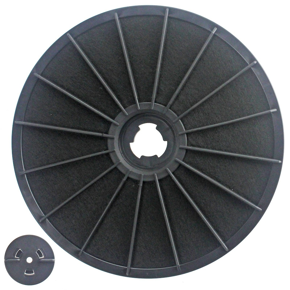 image 1 of SPARES2GO Carbon Charcoal Filter compatible with Moffat MCH660B MCH660W MCH660X MCH662G MH65B MH65W Cooker Hood