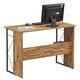 image 2 of Rhodes desk with 1 shelf in walnut