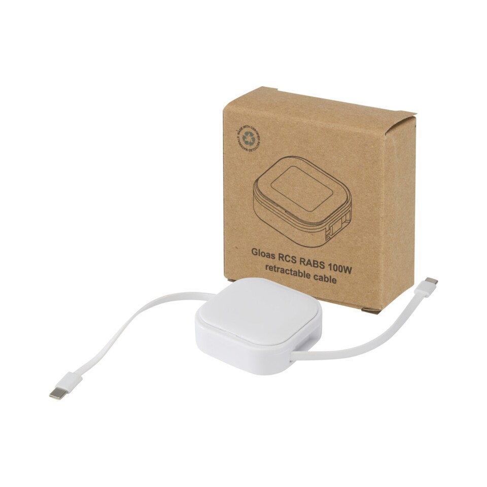image 1 of Floso Gloas 5 in 1 Charging Cable | White | White | 1