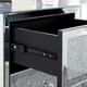 image 4 of Furniturebox Stella Crushed Diamond Mirrored Bedside Table
