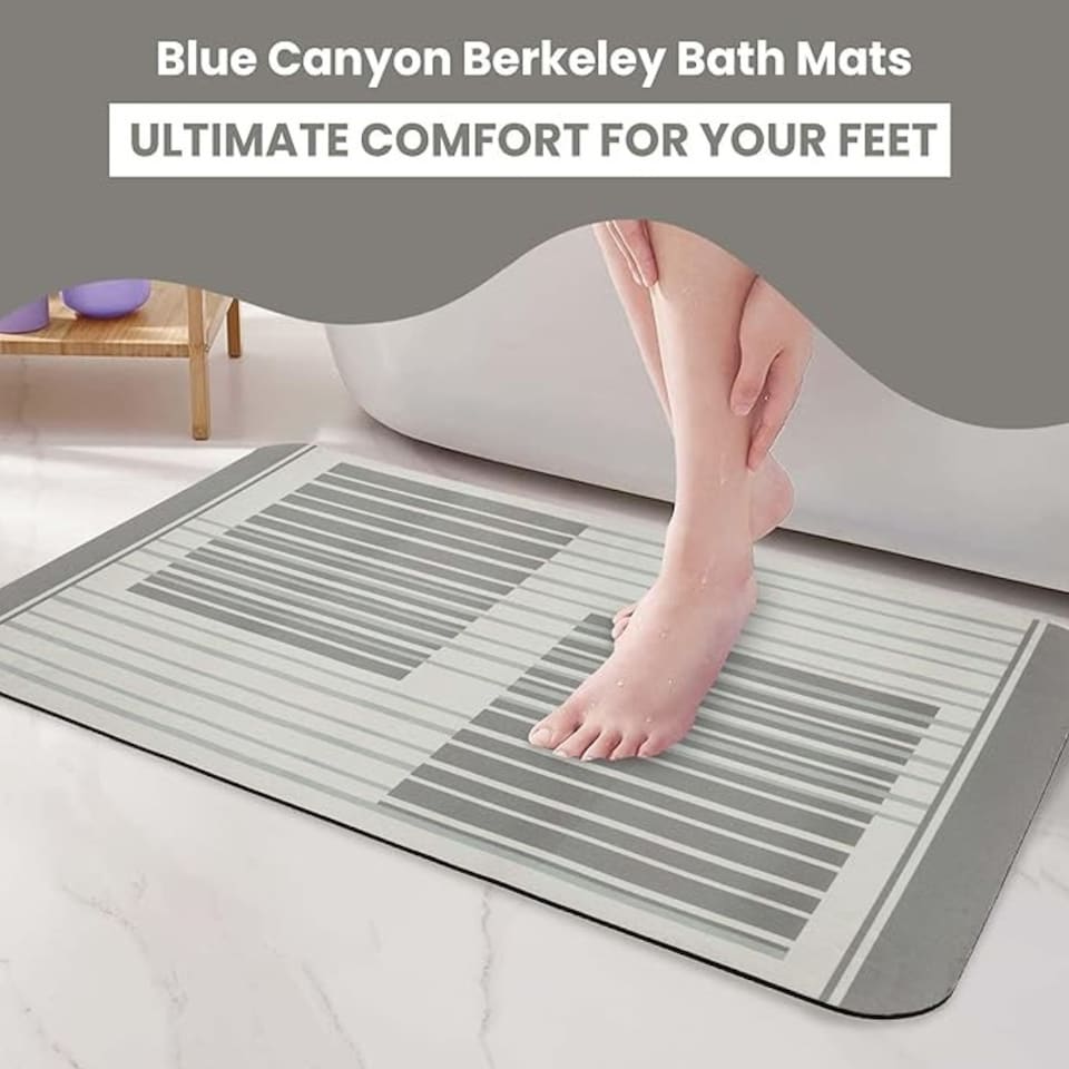 image 1 of Blue Canyon Berkeley Mat Almond Durable Anti Slip Indoor Outdoor Floor Mat