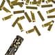 image 1 of Gold Metallic Medium Confetti Cannon 40cm