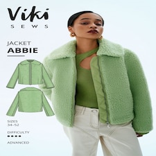 Vikisews Abbie Jacket Paper Sewing Pattern – Women’s Coats & Jackets, UK Sizes Uk 4–22, Advanced