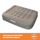 image 3 of Silentnight Camping Collection Flocked Airbed with Built-in Electric Pump | Grey | King
