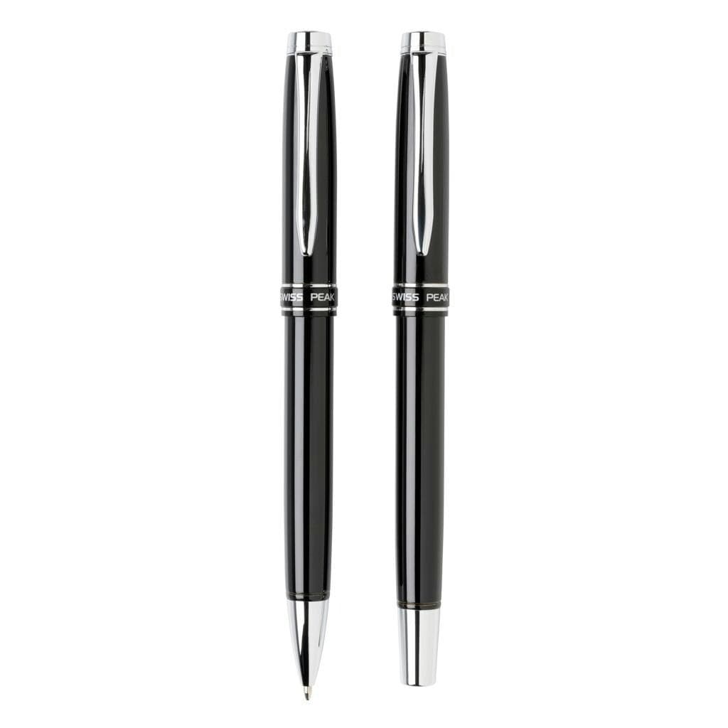 Swiss Peak Heritage Pen Set - Black - One Size