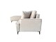 image 5 of The Milano Edge 3 Seater Right Hand Corner Sofa in Grey or Beige | Cream | One Size