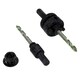 image 3 of HSS Bi-Metal Hole Saw Set Cutters Steel Aluminium Wood PVC 18mm - 51mm 9pc