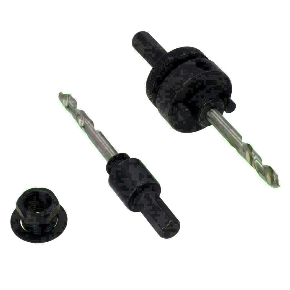 image 1 of HSS Bi-Metal Hole Saw Set Cutters Steel Aluminium Wood PVC 18mm - 51mm 9pc