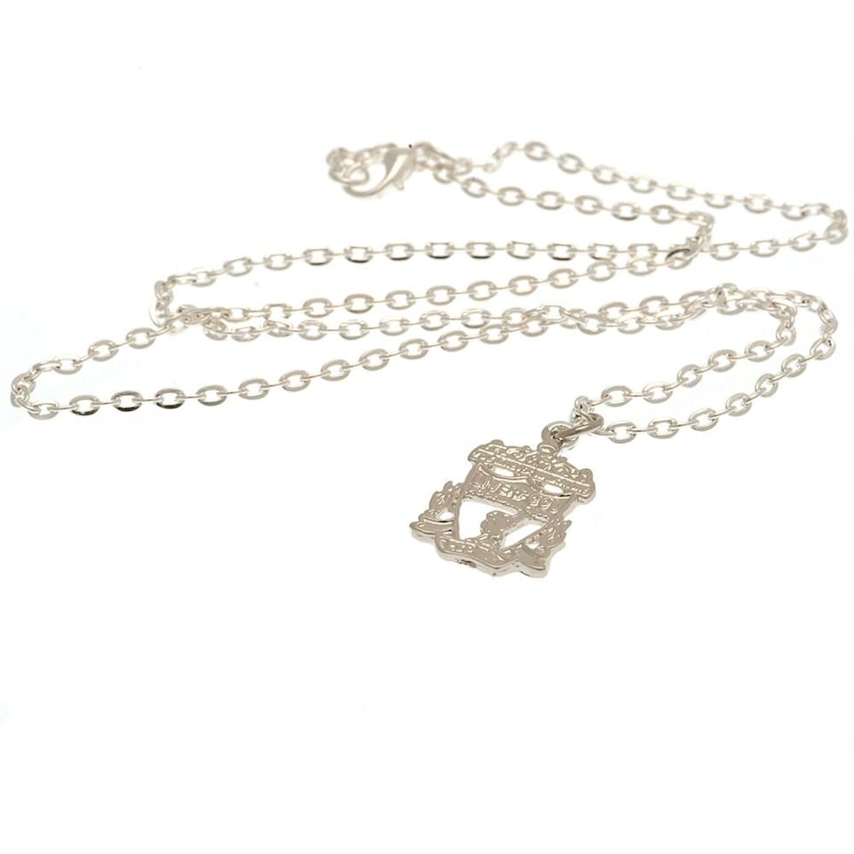 image 1 of Liverpool FC Crest Necklace & Pendant - Silver - One Size