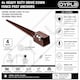 image 8 of 4x Heavy Duty Drive Down Fence Post Anchor Spike Grip Holder - 75 x 750mm | Brown | 4
