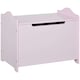 image 6 of HOMCOM 40x60cm Kids Storage Box Toy Organiser for Child 3 Yrs+ Bedroom Pink Grey | 60cm x 40cm x 48cm