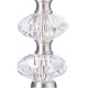 image 4 of Contemporary Satin Nickel Power Saving and Eco Friendly LED Touch Table Lamp | Silver | Satin Nickel | 1