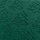 image 3 of furn. Festive Trees Embossed Cushion Green | 50 cm x 50 cm