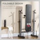 image 6 of HOMCOM Adjustable Weight Bench with Barbell Rack, Dip Station, Grey