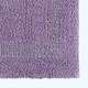 image 2 of Homescapes Luxury Reversible Cotton Bath Mat - Lilac Purple
