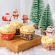 image 2 of Santa and Friends Christmas Paper Cupcake Cases - Pack of 60