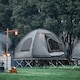 image 6 of SoBuy 2 Person Foldable Camping Tent with Bed, Air Mattress & Sleeping Bag, Gray, 75.9 x 57 x 74 in, 26.59 kg - OGS32-L-HG