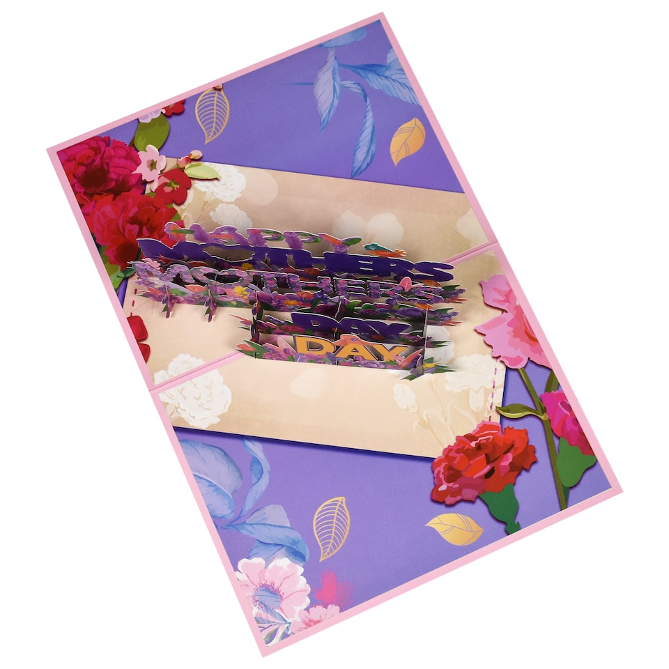 image 1 of Heartfelt Blooms 3D Pop-Up Mother’s Day Card