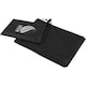 image 1 of Lucas RPET Sports Towel - Solid Black - 100cm x 50cm | Black