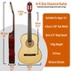 image 10 of 3rd Avenue Full Size Classical Guitar Pack Red